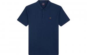 Поло с логотипом Paul & Shark, синий