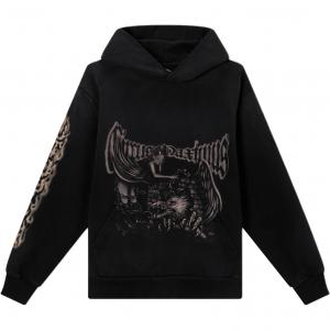 Толстовка унисекс FW25 Travis Scott, vintage черный