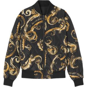 VERSACE JEANS COUTURE Обратимая утепленная бомбер, Black