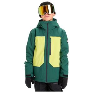 Функциональная куртка Ambiance 20k молодежная куртка для треккинга зеленая - 12 Quiksilver