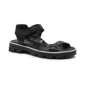 Кожаные сандалии Patrizia Pepe, черный