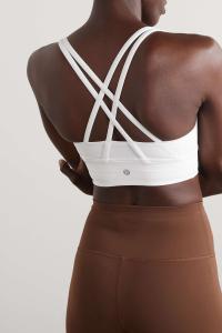 LULULEMON Спортивный бюстгальтер Energy Stretch, белый