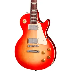 Электрогитара Gibson Les Paul Standard '50s с простой крышкой, лимитированная серия, Wash Cherry Sunburst