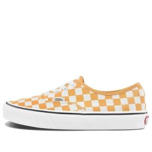 Кроссовки authentic 'checkerboard - golden aspen' Vans, белый