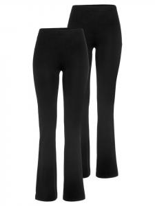 Леггинсы черные, черные FLASHLIGHTS