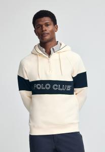 Худи Polo Club NECK ZIPPER JAREK, Ecru/Beige