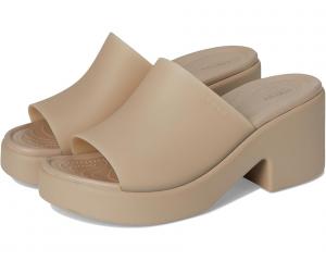 Женские босоножки на каблуке Crocs Brooklyn Slide, Taupe