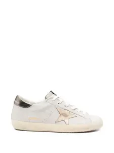 Кеды Superstar на шнуровке Golden Goose, серый