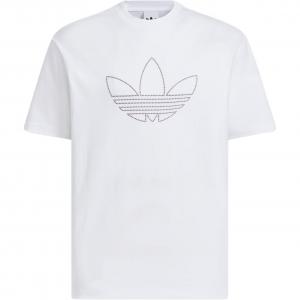 Футболка Unisex SS25 GRFX Q1 Adidas Originals, белый