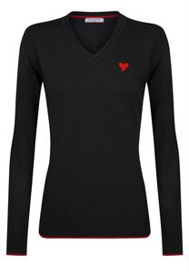 Джемпер Felix Hardy V-NECK, Black