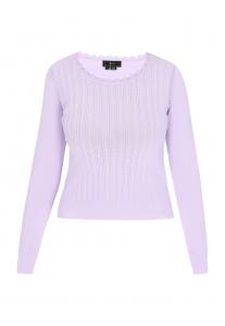 Свитер faina, лавандовый