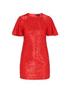 Faina Женское платье красного цвета
