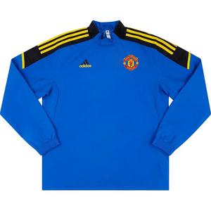 Футболка MANCHESTER UNITED THEATER OF DREAMS унисекс синяя Adidas, синий