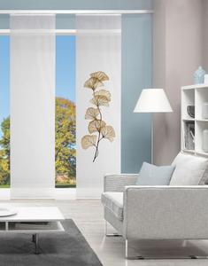 Панельная штора полупрозрачная 60/260 см, песочный