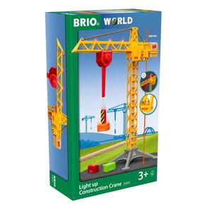 Brio, Строительный кран с подсветкой, 33835
