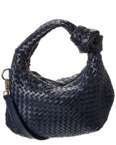 Изабелла Россетти Сильви Плечевая сумка из плетеной кожи ручной работы Isabella Rosetti