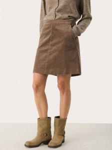 Юбка из вельвета Lings Part Two, Walnut
