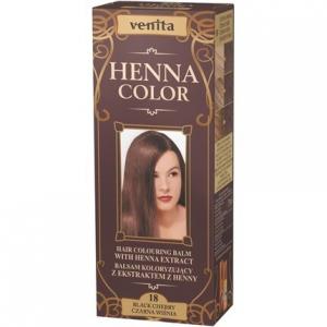 Краска для волос Henna Color 18 Черная вишня 75мл, Venita