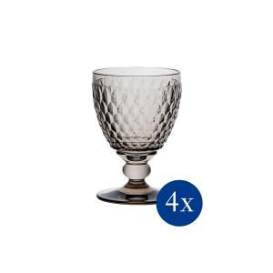 Бокалы для красного вина Boston, дымчатый, набор из 4 предметов Villeroy & Boch, серый