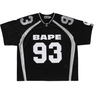 Футболка с номером 93 A BATHING APE, черный