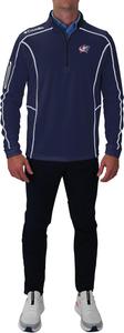 Толстовка Columbia Columbus Blue Jackets Golf Men's Casual Lightweight Shotgun Pullover, Navy