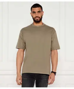 Футболка te_dye Oversize fit Boss Orange, зеленый