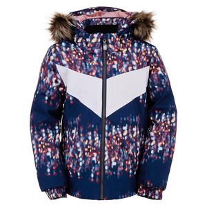 Утепленная лыжная куртка Spyder Lola (для маленьких девочек) - Зима 2022 года, Nites Glow