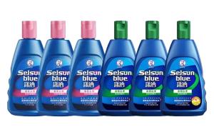 Mentholatum Освежающий и успокаивающий шампунь для контроля жирности и лечения перхоти набор из шести штук mint