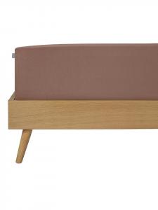 Schiesser Простыня из трикотажа коричневого цвета