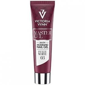 Мастер-гель УФ-светодиодный моделирующий акриловый конструктор 60 г 03 Полностью белый Victoria Vynn