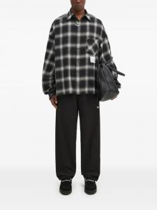 Брюки Undercover с карманами-плиссировками, черный