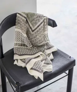 Большой шифоновый шарф Studio Clip, цвет Gray(15)