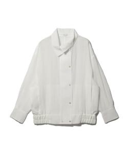 Прозрачная рубашка-куртка Column, цвет White