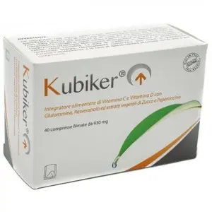 Витаминная добавка Naturmed Kubiker 40 таблеток с витамином C и D