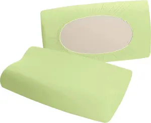Подушка-подголовник с натяжным чехлом, Нюрнберг, лаймово-зеленый, 40x80 см Erwin Müller