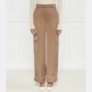 Брюки карго свободного кроя Marella, коричневый