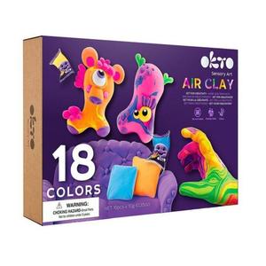 Набор легкого теста для лепки 18 цветов 70151 Okto