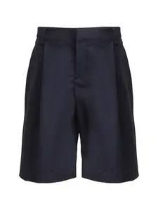 Габардиновые шорты-бермуды ETRO KIDS, синий