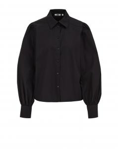 WE Fashion Рубашка в черном цвете