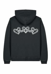 Толстовка EMBROIDERY UNISEX VINTAGE - Hoodie Mira Paris, цвет Black Denim