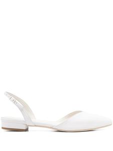 Кожаные балетки GINISSIMA, белый