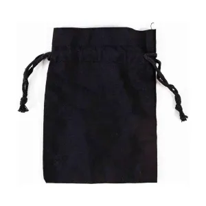 Тканевая сумка для игральных костей - черная, Dice & Supplies (Unidentifiable Publisher)