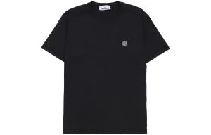 Футболка Stone Island с логотипом, черный