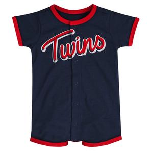 Комбинезон Minnesota Twins Power Hitter Outerstuff, темно-синий