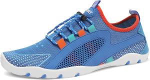 Обувь для воды MAYZERO для мужчин и женщин, для плавания и серфинга, пляжная и для бассейна, с широким носком, для походов, акваобувь, зимние домашние тапочки, синий