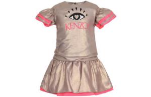 Платье детское Kenzo, золотой