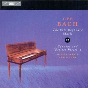 CD диск Bach, C.P.E. / Spanyi: Complete Solo Keyboard Music 12