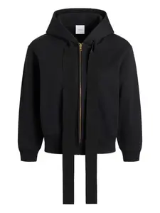 Худи на молнии PATOU, черный