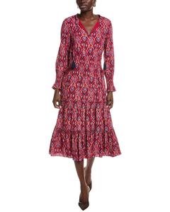 Платье миди Sail to Sable Sail To Sable, красный