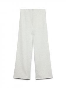 Vero Moda Широкие брюки светло-серого меланжевого цвета